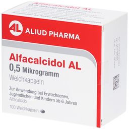 ALFACALCIDOL AL 0,5 Mikrogramm Weichkapseln