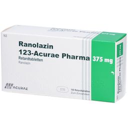 RANOLAZIN 123-Acurae Pharma 375 mg Retardtabletten