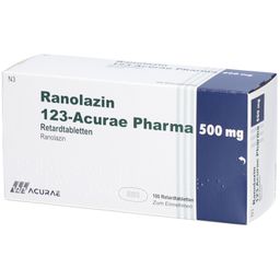 RANOLAZIN 123-Acurae Pharma 500 mg Retardtabletten