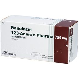 RANOLAZIN 123-Acurae Pharma 750 mg Retardtabletten