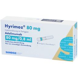 HYRIMOZ 80 mg/0,8 ml Inj.-Lösung im Fertigpen