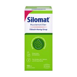 SILOMAT Hustenstiller Eibisch-Honig-Sirup, pflanzlich gegen Reizhusten