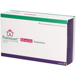 PULMICORT 0,5 mg/2 ml Suspension f.einen Vernebler