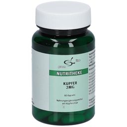 green line NUTRITHEKE Kupfer 2 mg