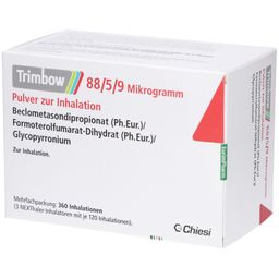 TRIMBOW 88/5/9 µg 360ED Plv.z.Inhalation NEXThaler