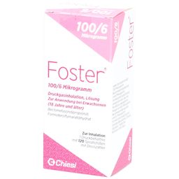 FOSTER 100/6 µg 120 Hub Dosieraerosol