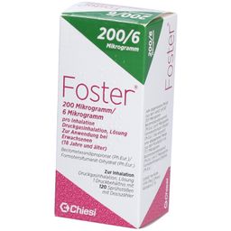FOSTER 200/6 µg 120 Hub Dosieraerosol