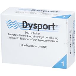 DYSPORT 300 Einheiten Pulver z.Herst.e.Inj.-Lsg.