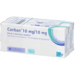CARIBAN 10 mg/10 mg Hartk.m.veränd.Wirkst.-Frs.