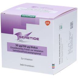 SERETIDE 50 µg/250 µg Diskus Einzeld.Inhalat.-Plv.