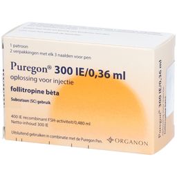 PUREGON 300 I.E./0,36 ml Injekt.-Lsg.i.Pat.+6 Nad.
