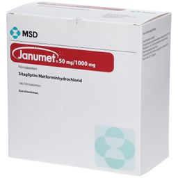 JANUMET 50 mg/1000 mg Filmtabletten