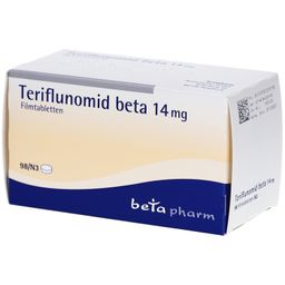 TERIFLUNOMID beta 14 mg Filmtabletten
