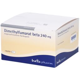 DIMETHYLFUMARAT beta 240 mg magensaftres.Hartkaps.