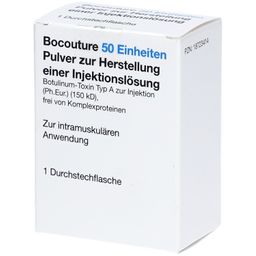 BOCOUTURE 50 Einheiten Pulver z.Herst.e.Inj.-Lsg.