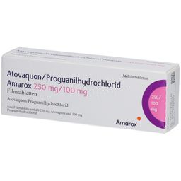 ATOVAQUON/Proguanil-HCl Amarox 250 mg/100 mg FTA