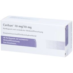 CARIBAN 10 mg/10 mg Hartk.m.veränd.Wirkst.-Frs.