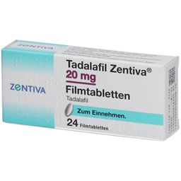 TADALAFIL Zentiva 20 mg Filmtabletten