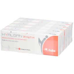 HYALGAN 20 mg/2 ml Inj.-Lösung i.e.Fertigspr.
