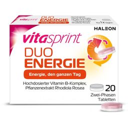 Vitasprint Duo Energie 2-Phasen-Tablette - Vitamin B-Komplex hochdosiert - Jetzt 20% mit dem Code Vitamine20 sparen*