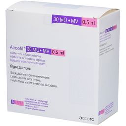 ACCOFIL Accord 30 Mio.E./0,5 ml Inj./Inf.-L.i.e.FS