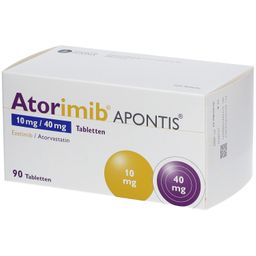 ATORIMIB APONTIS 10 mg/40 mg Tabletten