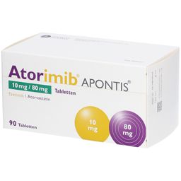 ATORIMIB APONTIS 10 mg/80 mg Tabletten