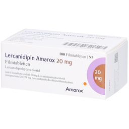 LERCANIDIPIN Amarox 20 mg Filmtabletten
