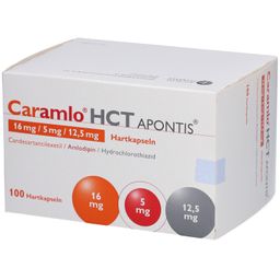 CARAMLO HCT APONTIS 16 mg/5 mg/12,5 mg Hartkaps.