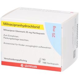 MILNACIPRAN Glenmark 25 mg Hartkapseln