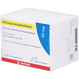 MILNACIPRAN Glenmark 50 mg Hartkapseln