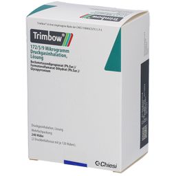 TRIMBOW 172 µg/5 µg/9 µg 120 Hub Druckgasinhalat.