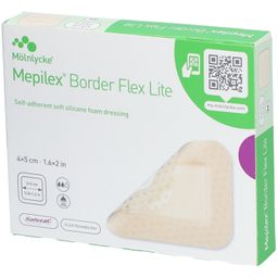 Mepilex® Border Flex Lite Schaumverband steril 4 x 5 cm