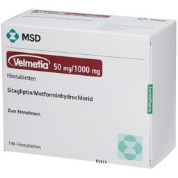 VELMETIA 50 mg/1000 mg Filmtabletten