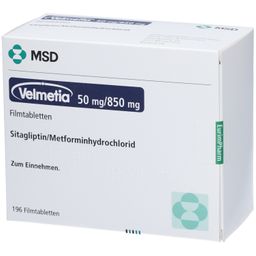 VELMETIA 50 mg/850 mg Filmtabletten