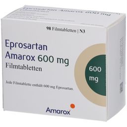 EPROSARTAN Amarox 600 mg Filmtabletten