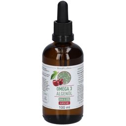 SinoPlaSan® Omega 3Algenöl DHA + EPA Kirsche