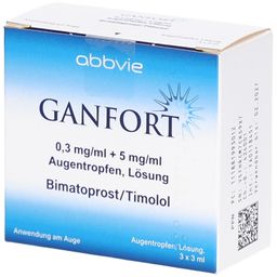 GANFORT 0,3 mg/ml + 5 mg/ml Augentropfen