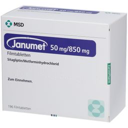 JANUMET 50 mg/850 mg Filmtabletten