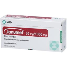 JANUMET 50 mg/1000 mg Filmtabletten