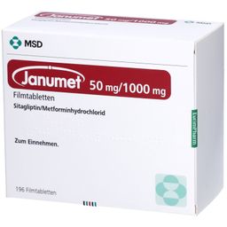 JANUMET 50 mg/1000 mg Filmtabletten