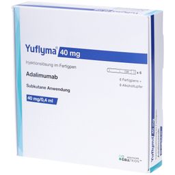 YUFLYMA 40 mg/0,4 ml Inj.-Lösung im Fertigpen