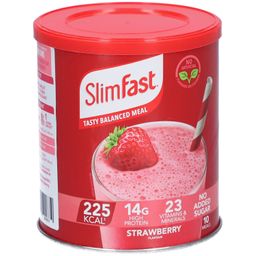 Slim Fast Milchshake-Pulver Erdbeere