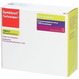 SYMBICORT Turbohaler 160/4,5 µg/Dosis 120 ED