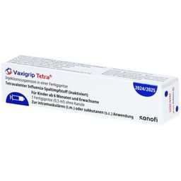 VAXIGRIP Tetra 2024/2025 Inj.Susp.Fertigspr.o.Kan.