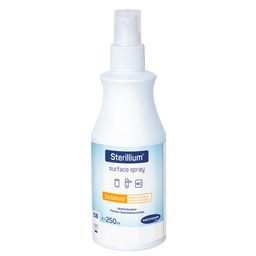 Sterillium surface spray, zur Schnelldesinfektion empfindlicher Oberflächen. Entfernt 99,99% der Bakterien, sowie z.B. Rotaviren