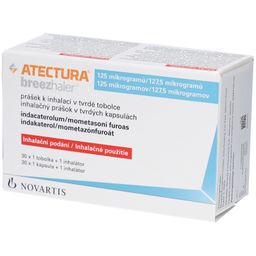 ATECTURA Breezhaler 125µg/127,5µg Hkp.m.Plv.z.Inh.