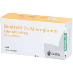 DESIRETT 75 Mikrogramm Filmtabletten