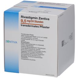 RIVASTIGMIN Zentiva 9,5 mg/24 Std.transd.Pflaster