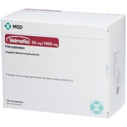 VELMETIA 50 mg/1000 mg Filmtabletten